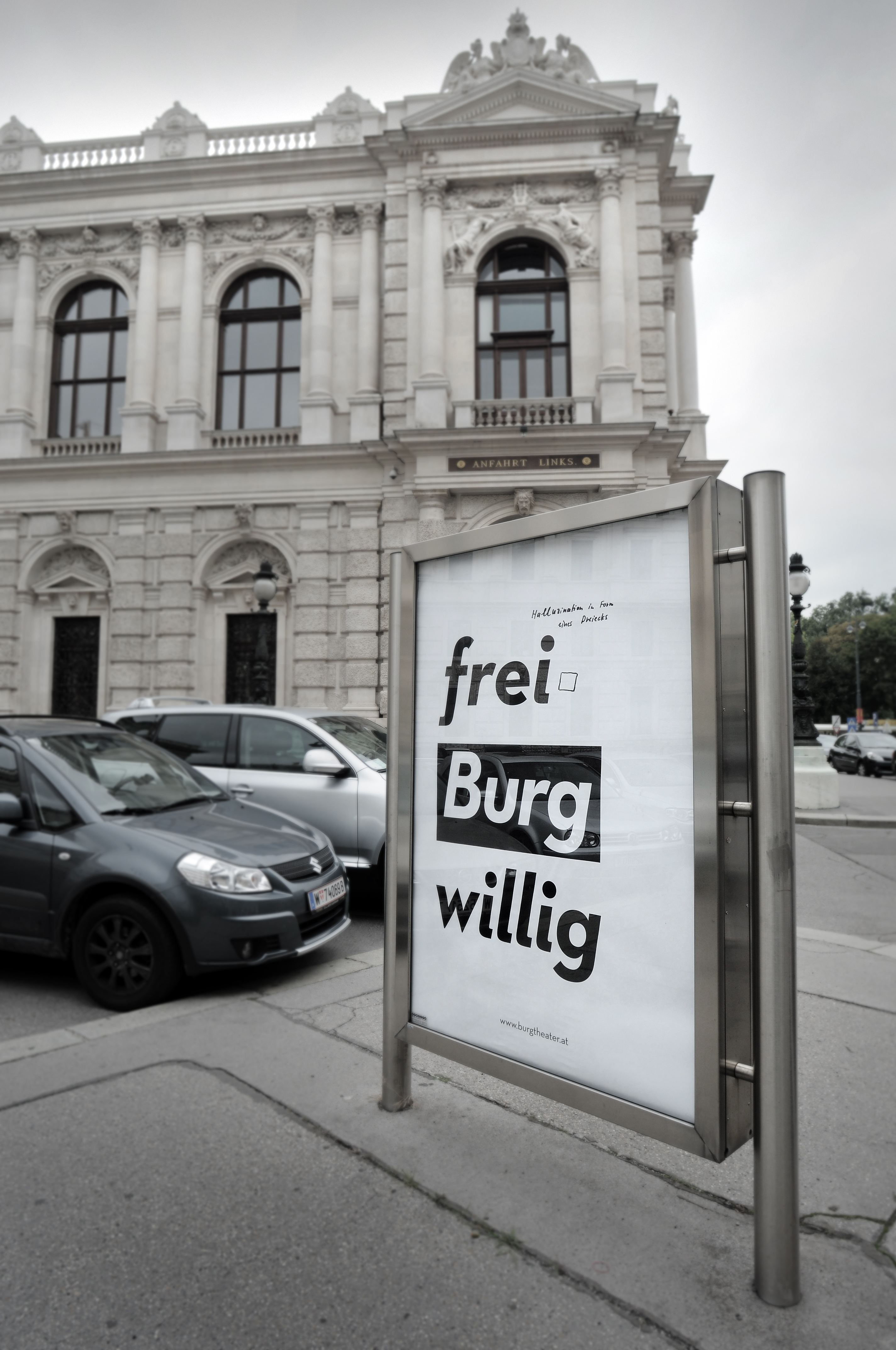 Burgtheater Kampagne. Foto: Burgtheater Wien